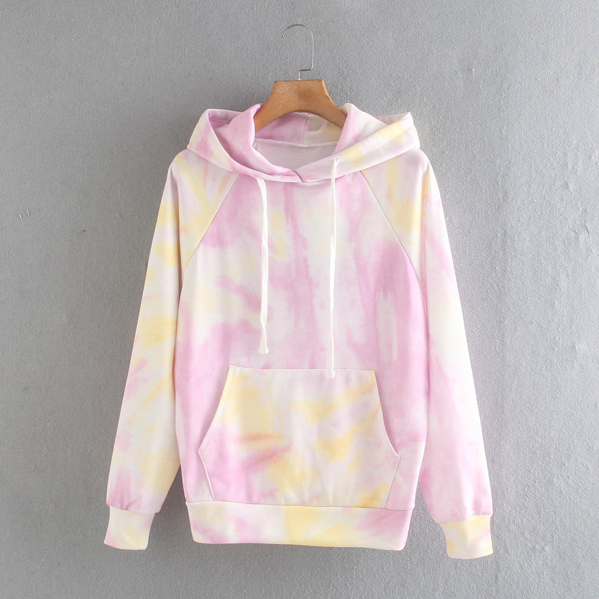 Loose Style Blouse All-Match Tie-Dye sweat outfit