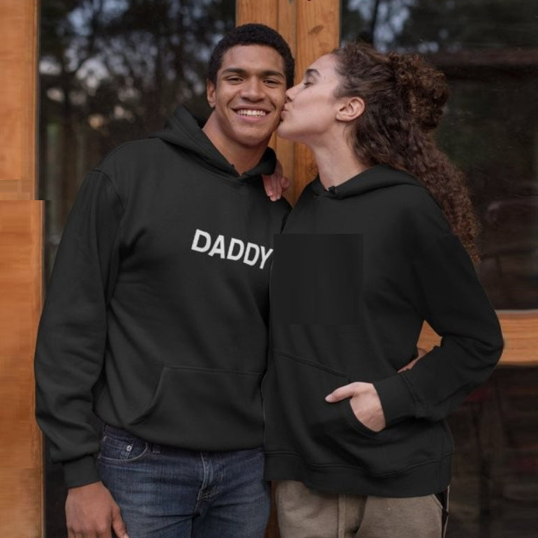 DADDY DADDY'S GIRL Couple Wear Hooded Sweater